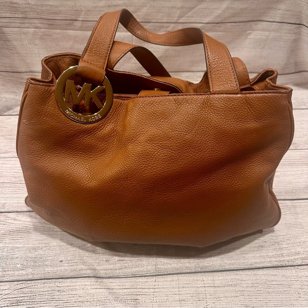 MICHEAL Michael Kors Fulton Tote pebbled leather purse *READ*